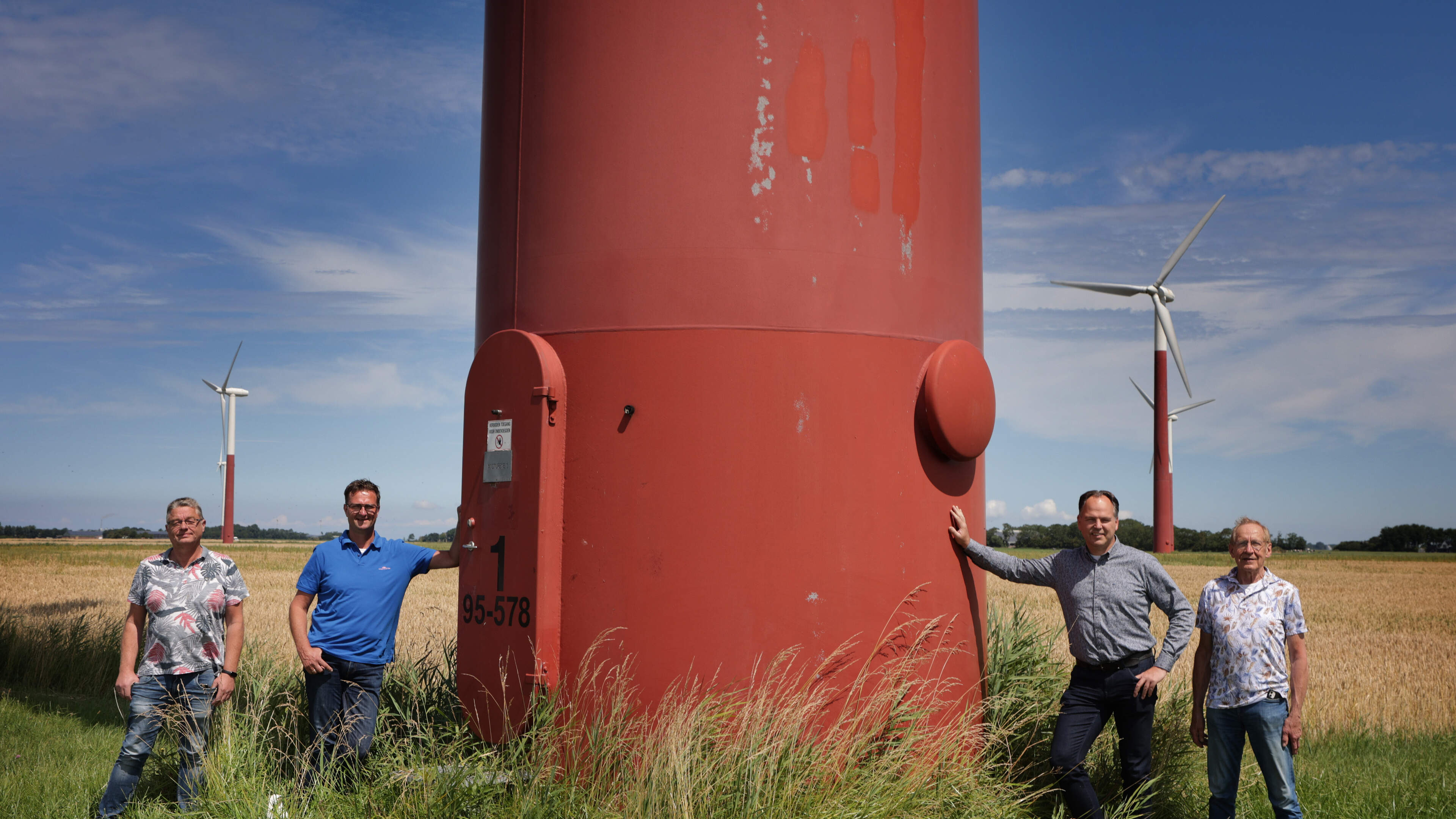 Energiecoöperaties in Waadhoeke gaan zelf windpark ontwikkelen bij Oosterbierum