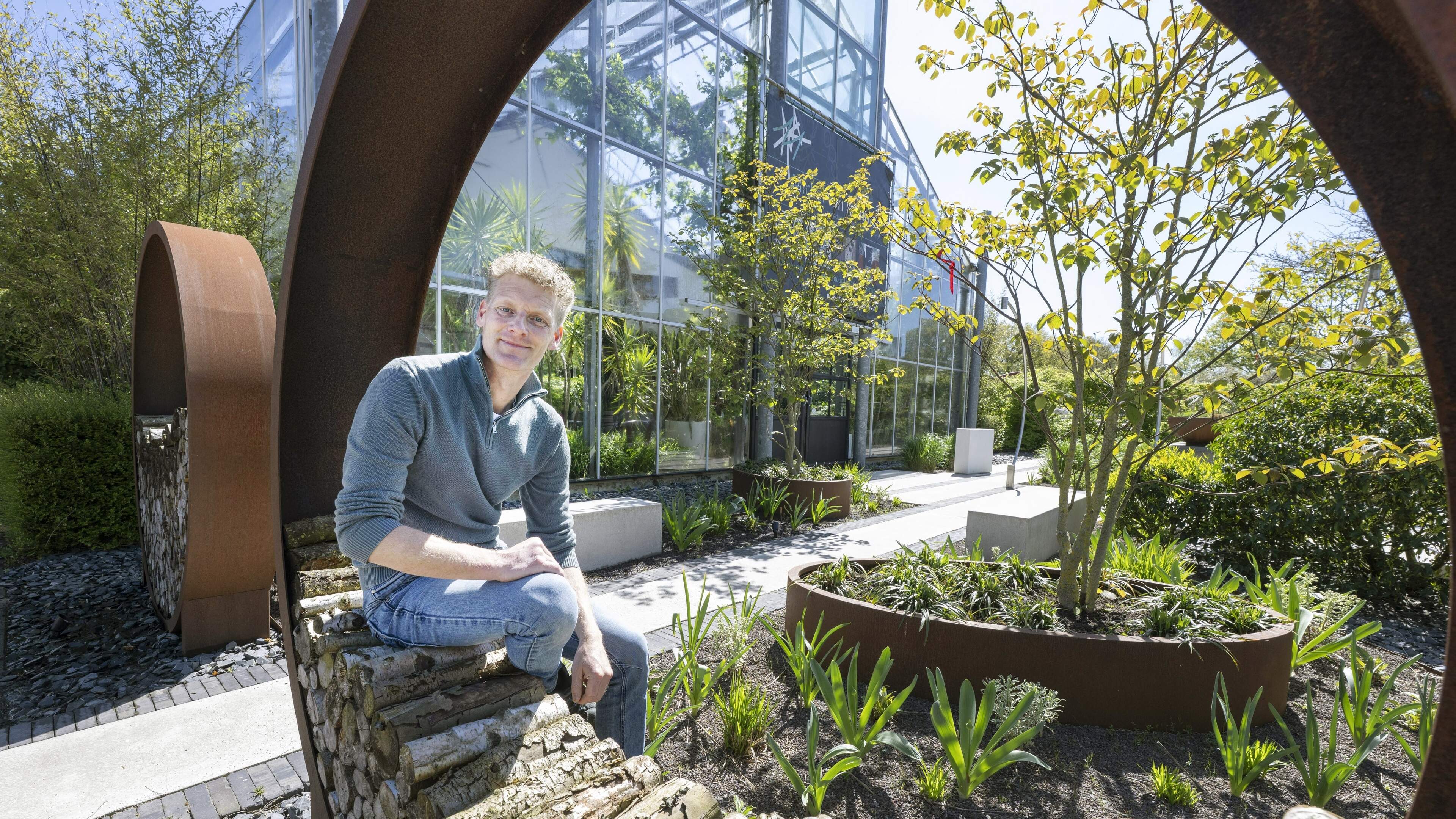 Michel uit Burgum is dankzij zijn tuinontwerp plots even beroemd in China