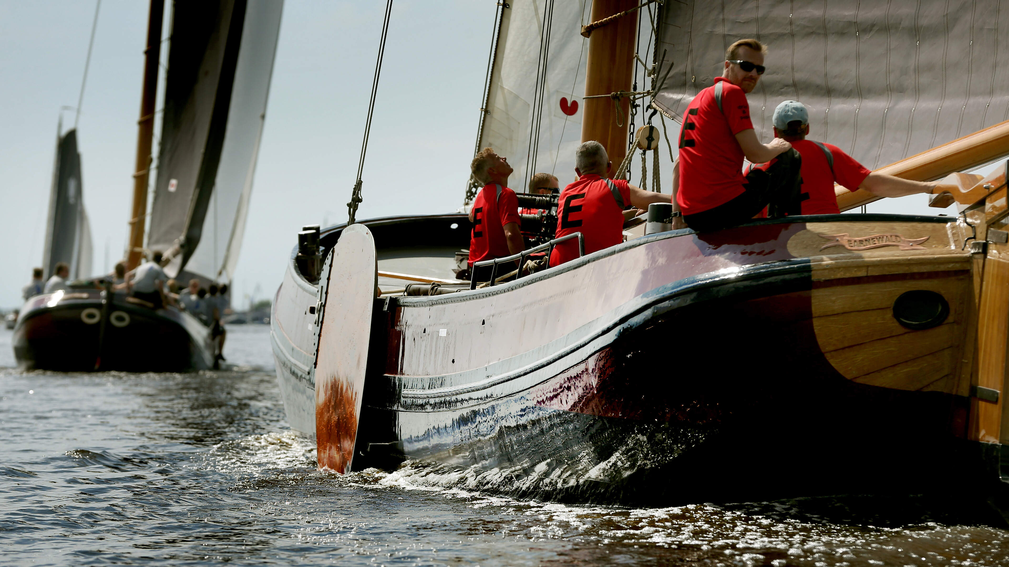 Meer spanning bij zeilen De Veenhoop