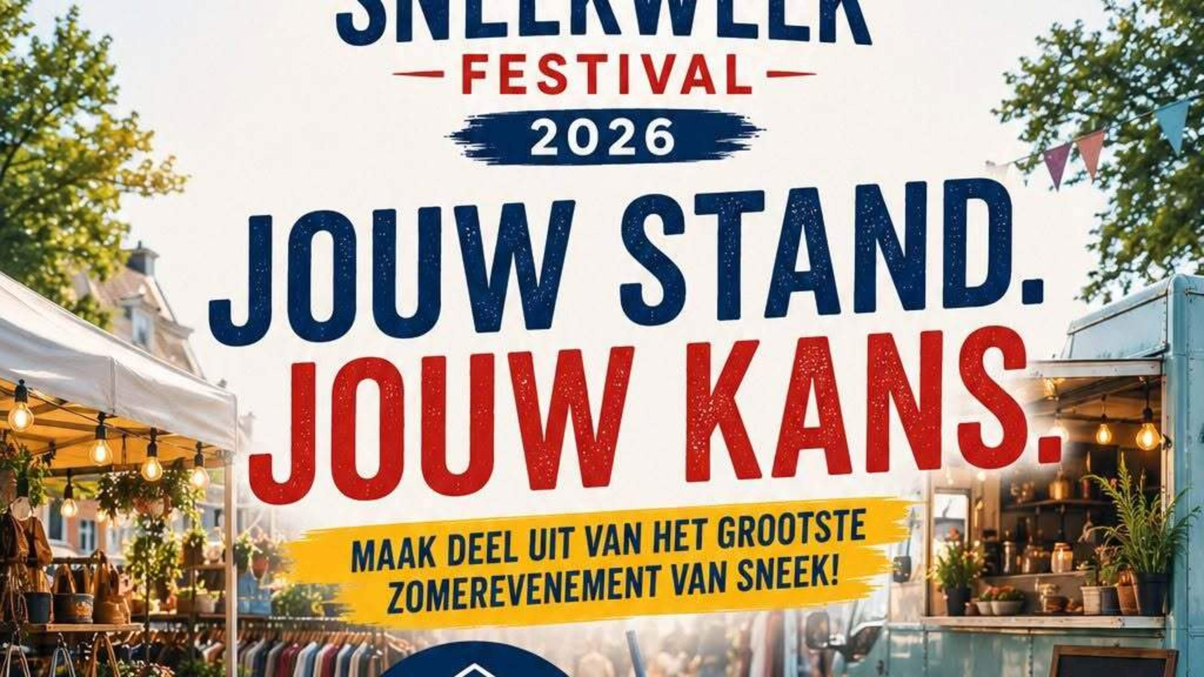 Met deze nepadvertentie over de Sneekweek proberen oplichters standhouders te misleiden. ’1500 euro 