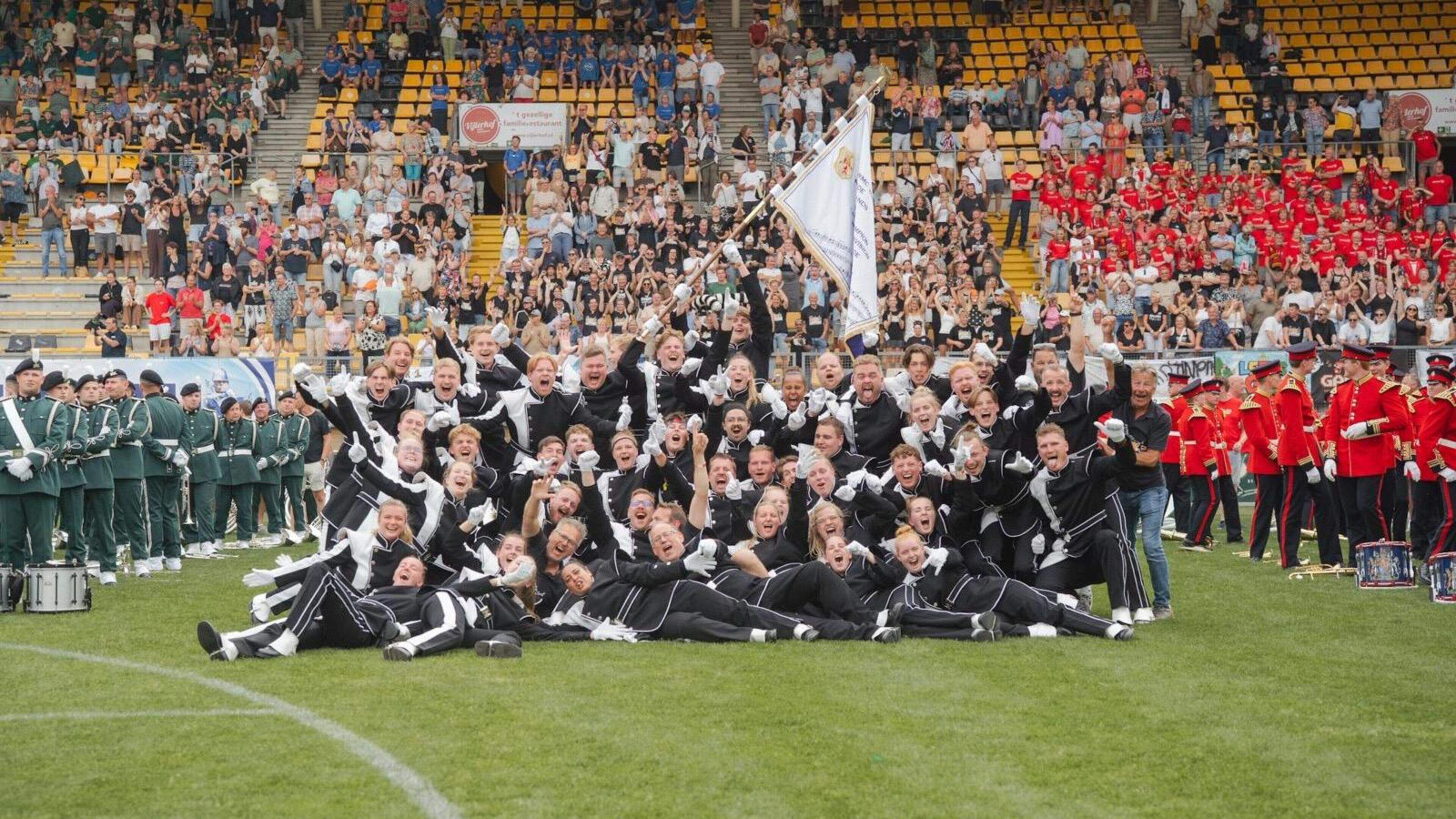 Advendo Sneek prolongeert wereldtitel op Wereld Muziek Concours in Kerkrade