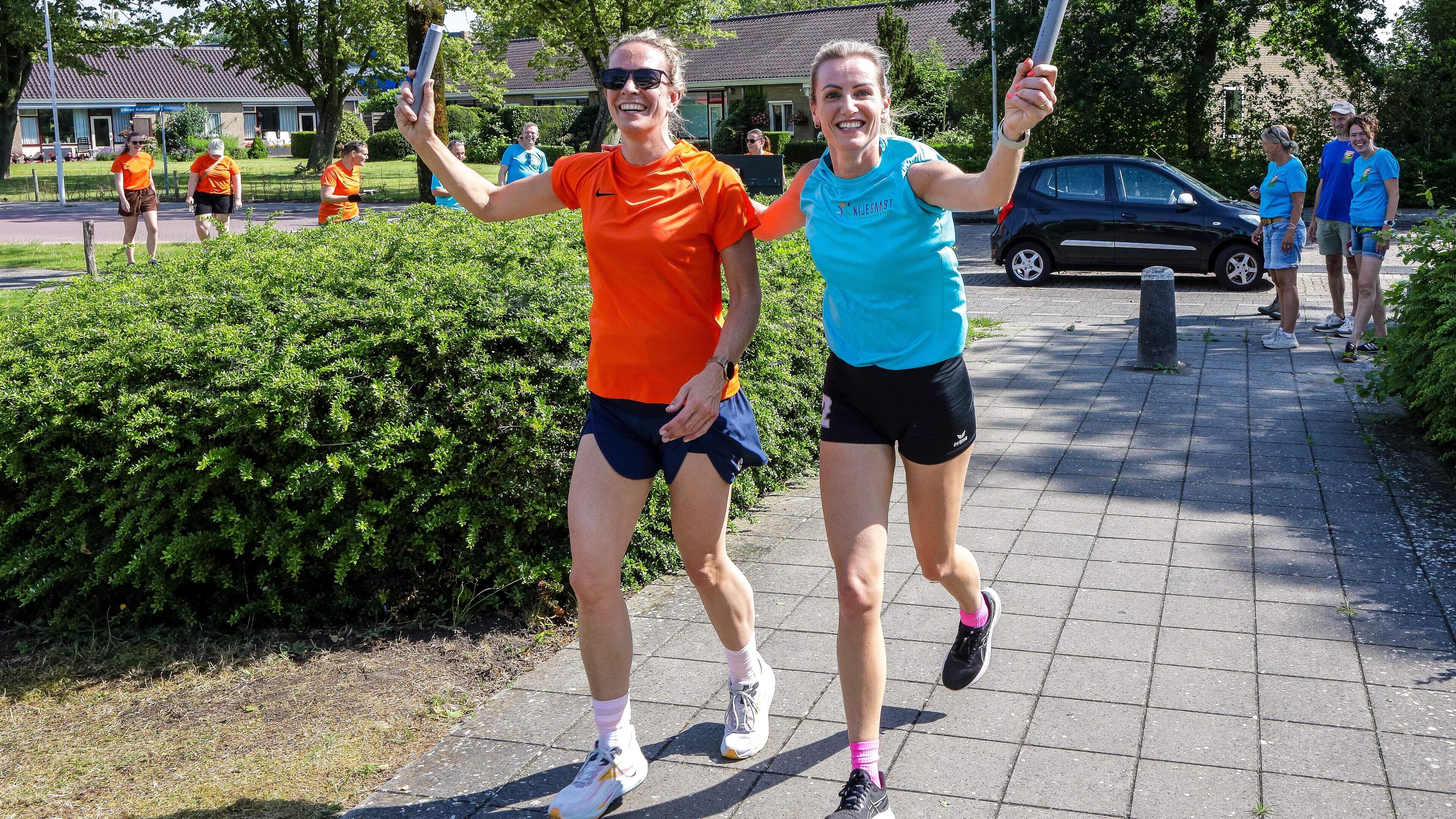 In Balk is de marathon allesbehalve een wedstrijd. Jan (88): ‘Ik doch der tweintich minuten oer’