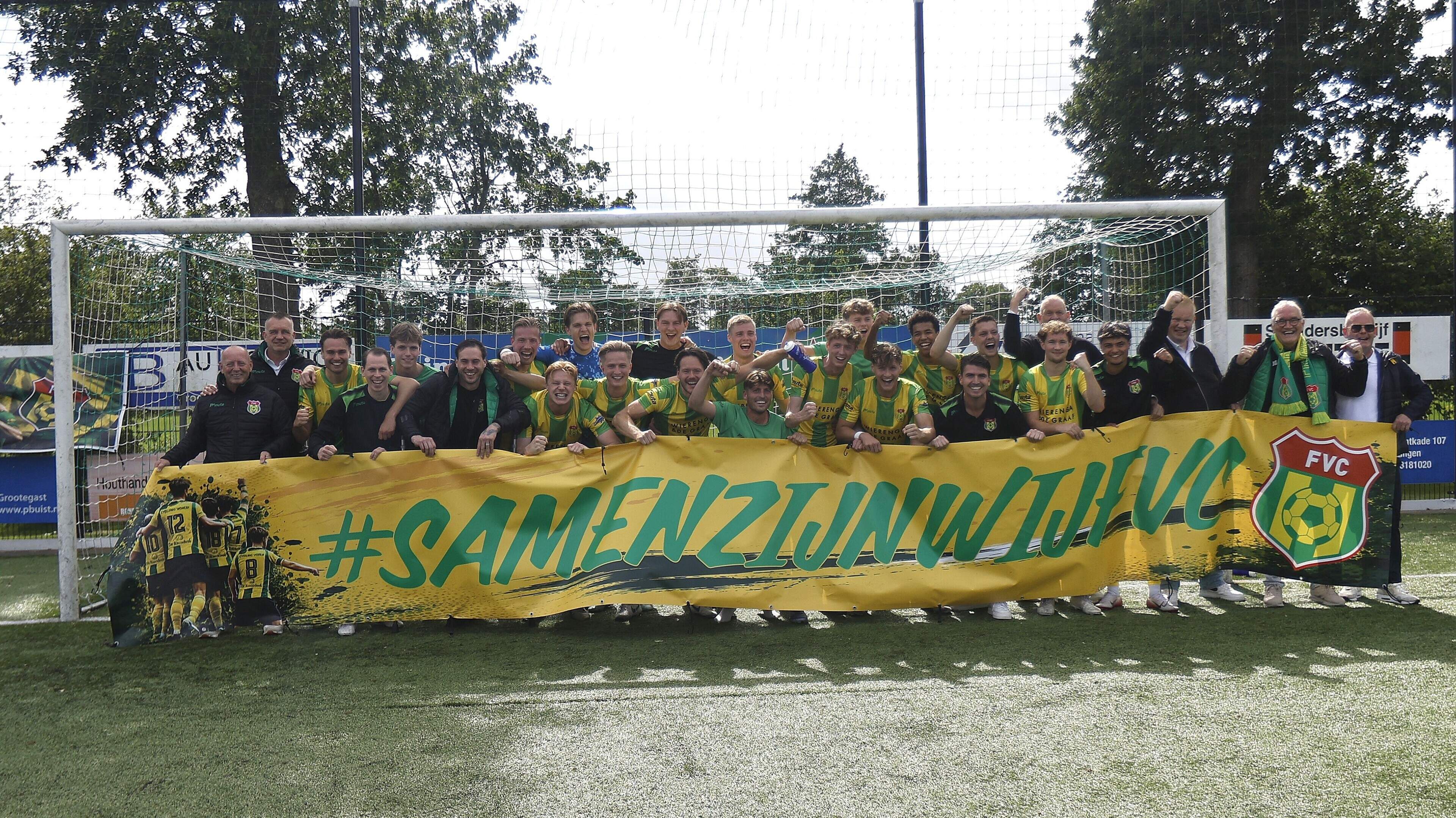 Dit zijn de laatste uitslagen van Friese clubs in de nacompetitie van het amateurvoetbal