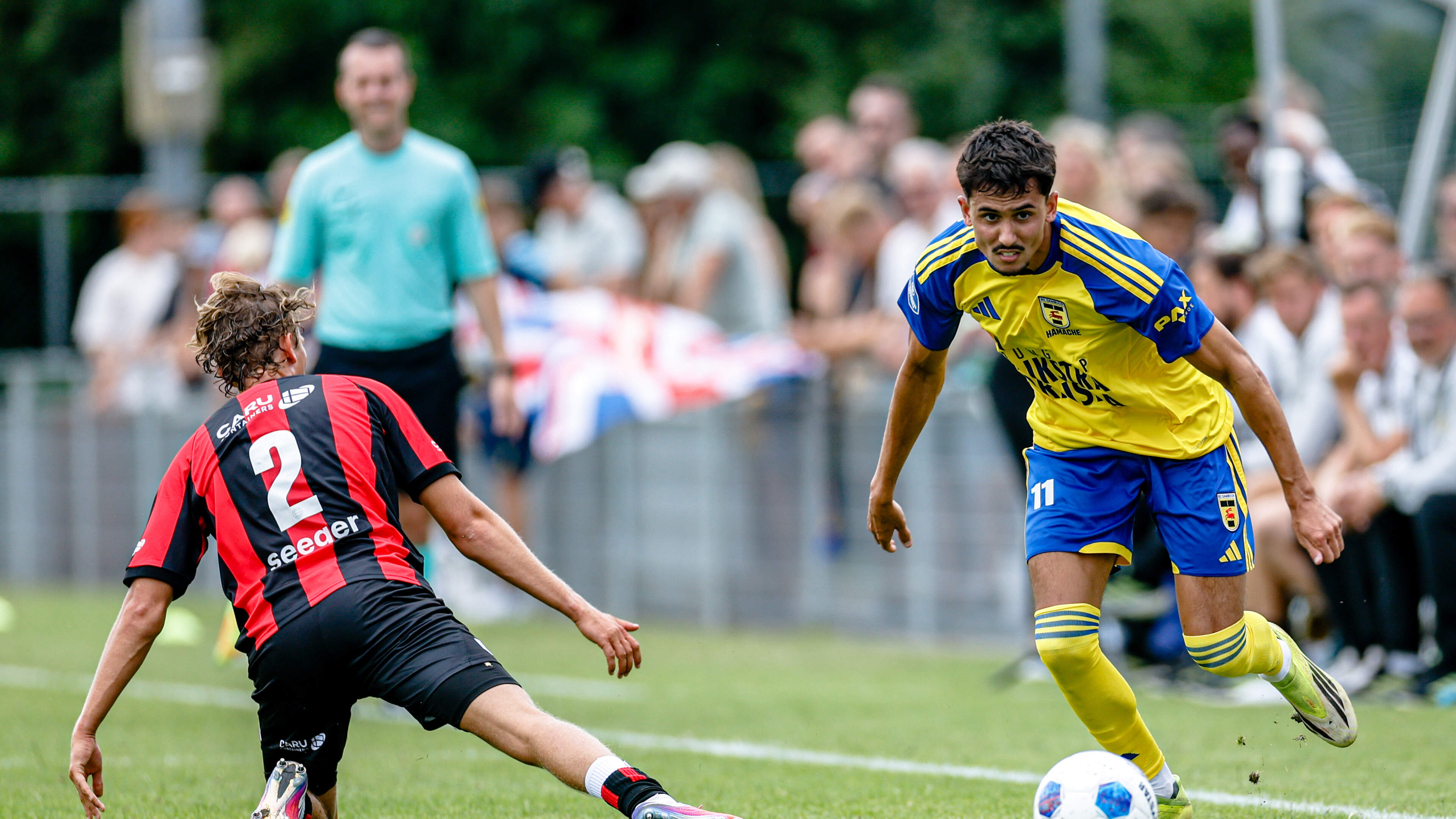 Wie is Ilyes Hamache, de nieuwe vleugelspits van SC Cambuur? ’Kan in de eredivisie het verschil make
