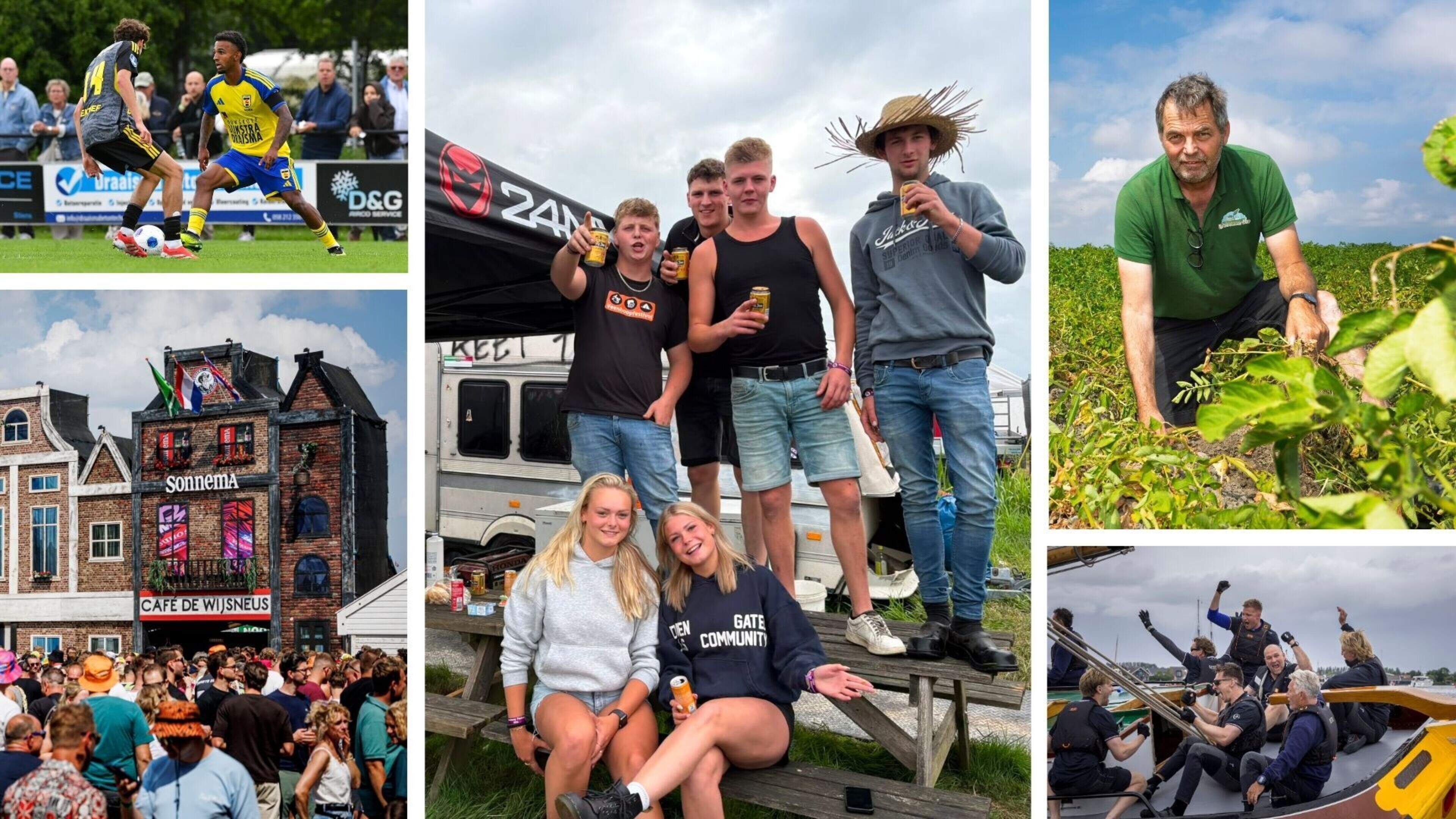 Bier drinken op Veenhoop Festival & Grou wint opening SKS-kampioenschap | nieuws uit Friesland van 1