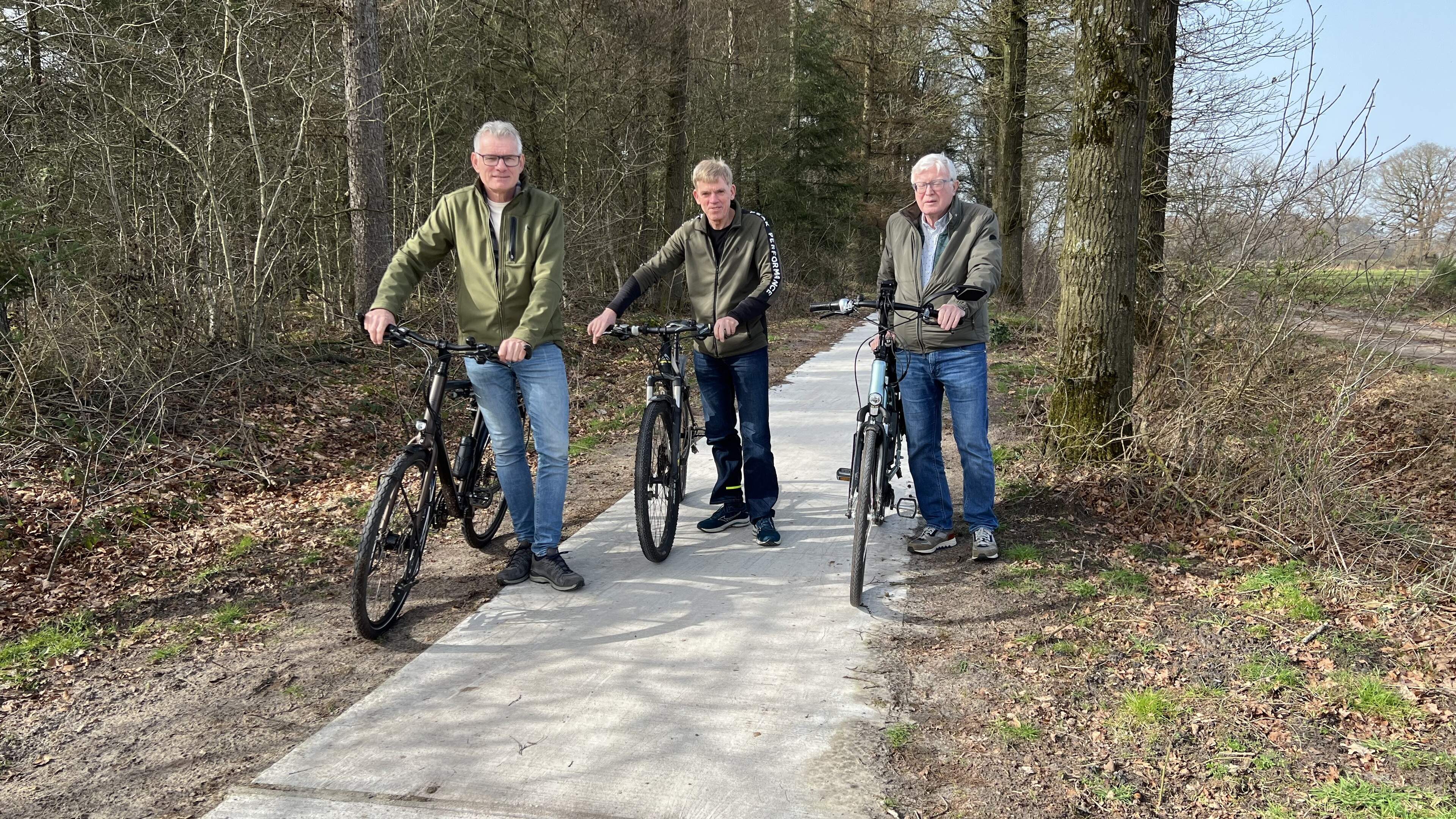 Asfalt eruit, beton erin: soepel fietsen door bos en heide