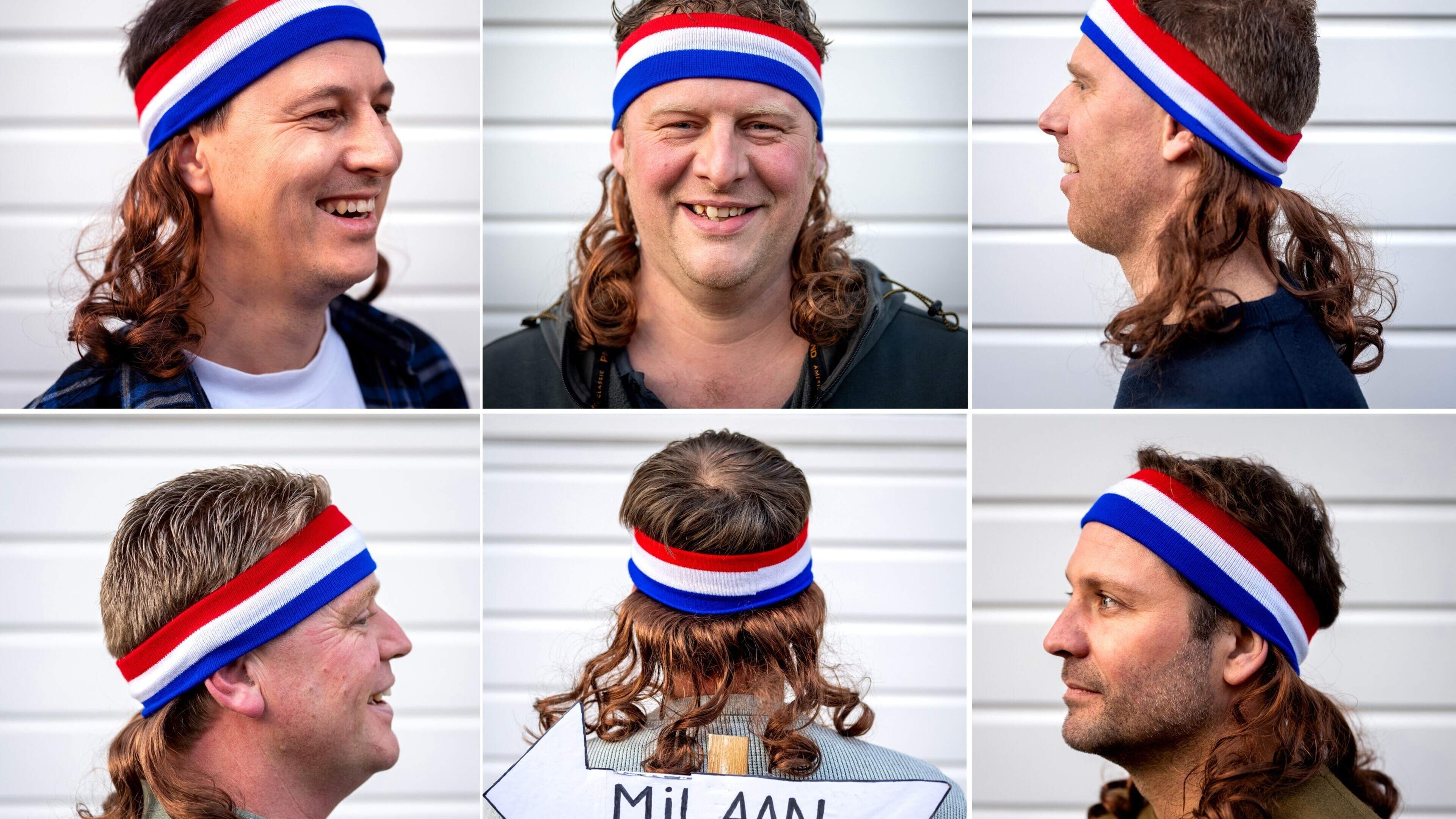 Deze vrienden met nepmatjes gaan naar Milaan voor dorpsgenoot Jorrit Bergsma