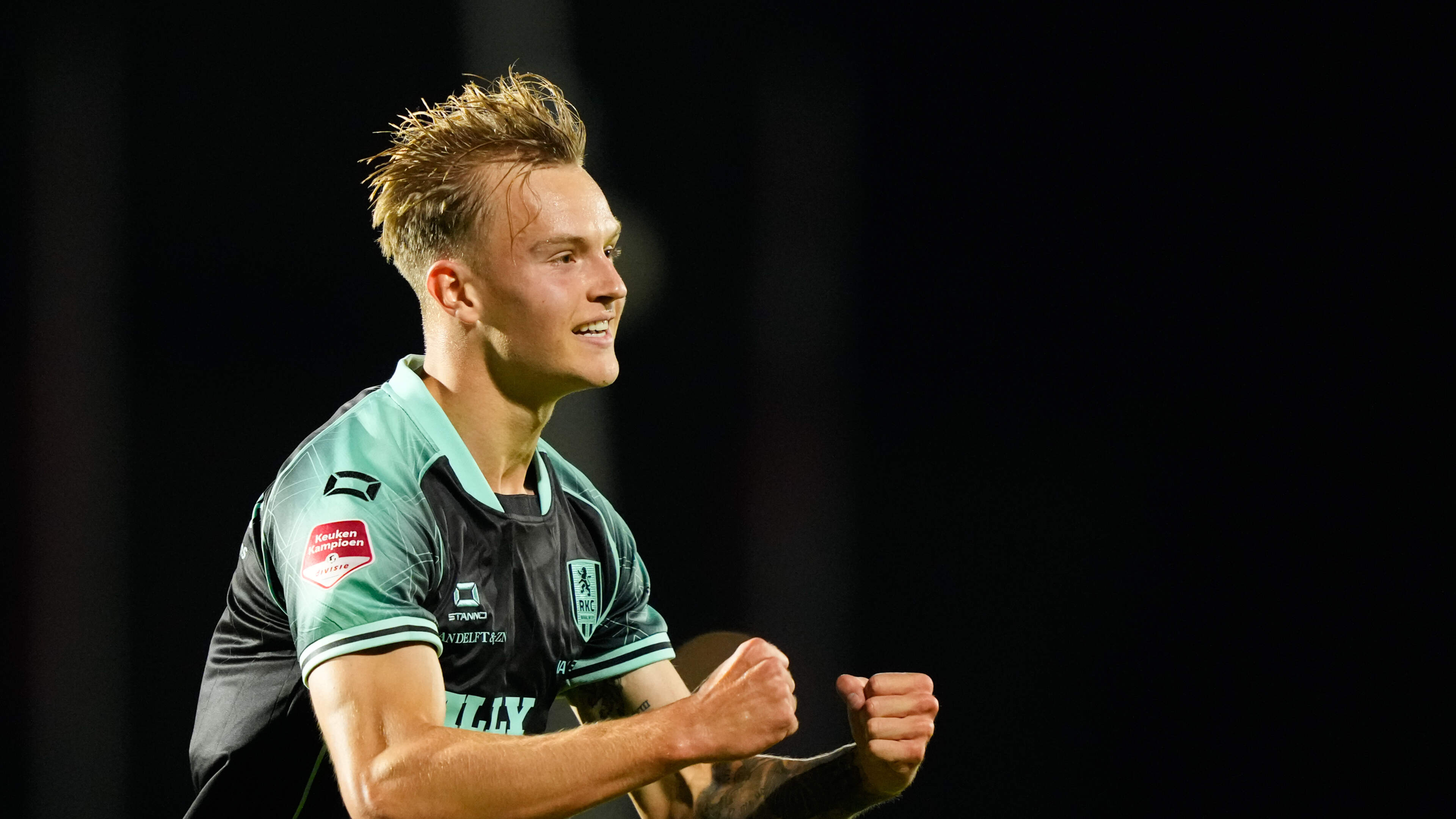 Yoram van der Veen from Sneek found the perspective at RKC that he missed at SC Cambuur. ’But I don't want a role as Wout Weghorst’