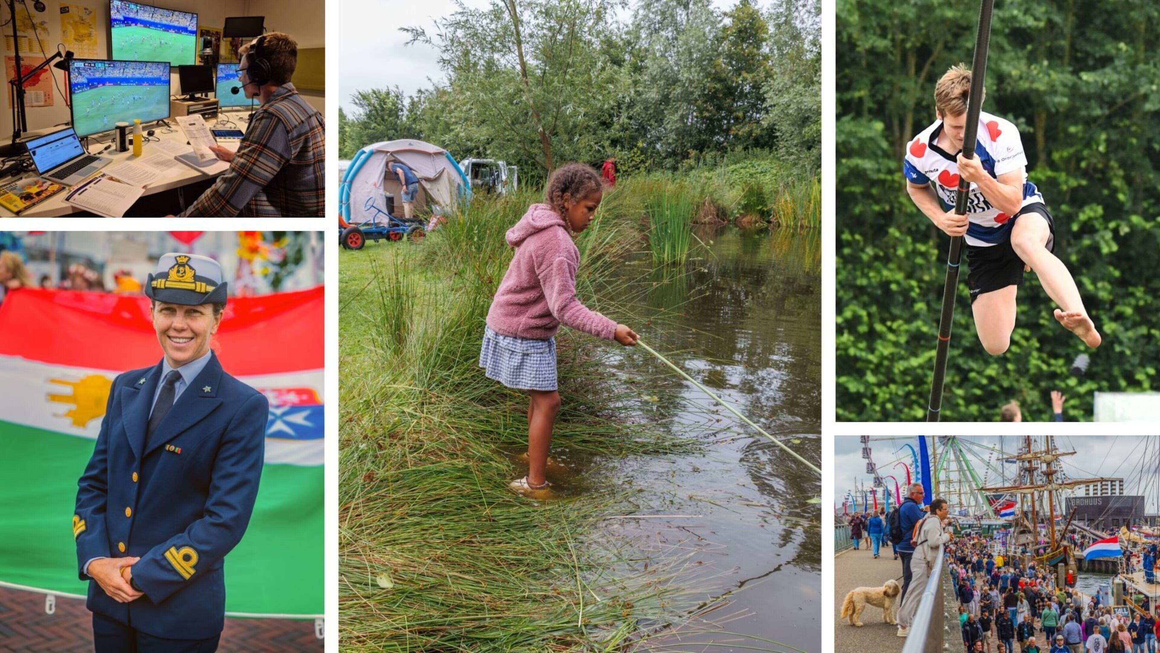 Kinderen genieten op de Buurtcamping in Haulerwijk & zo viert Harlingen het feest van de Tall Ships 