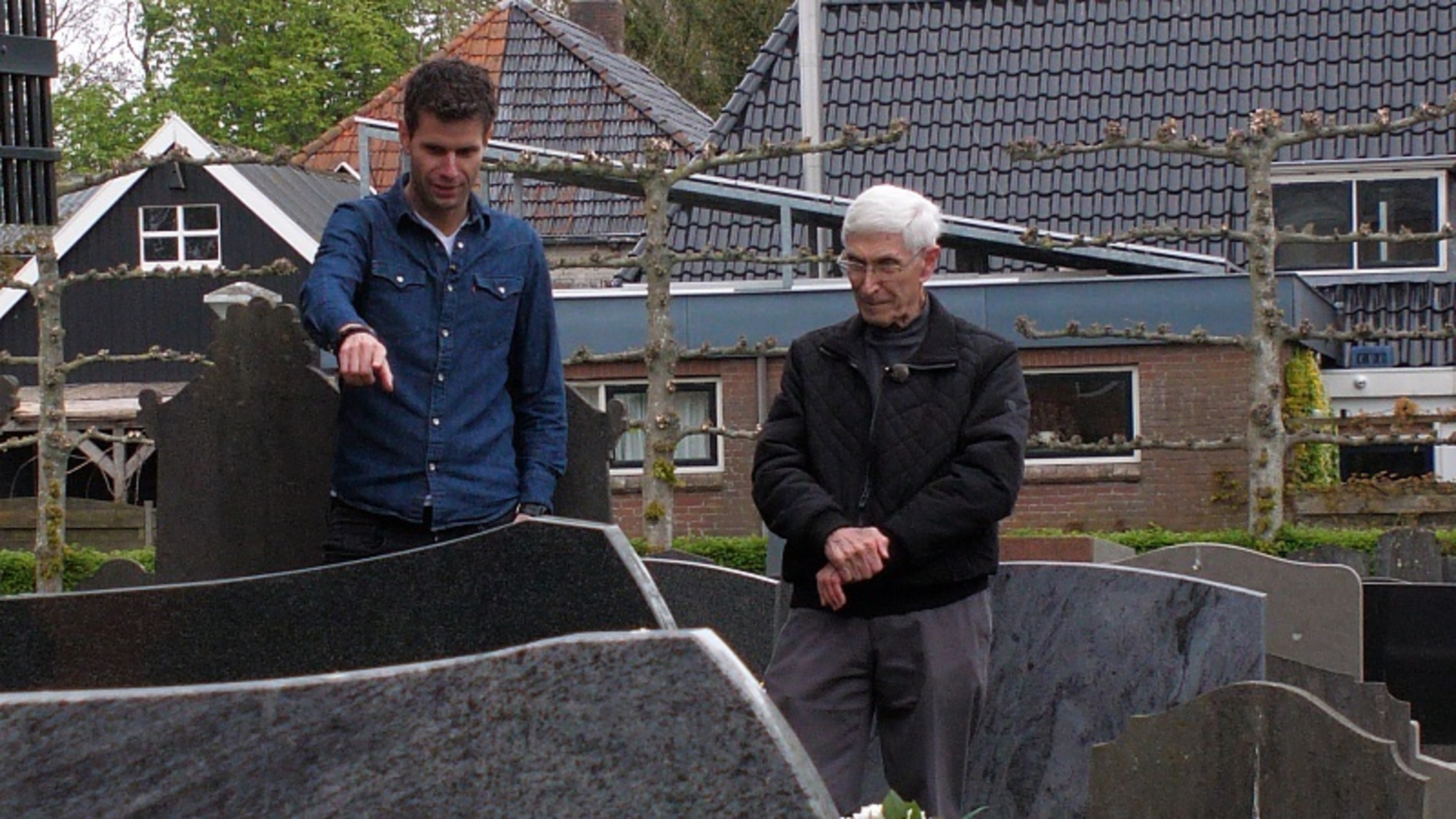 De verloren oorlogszoon van de familie Bakker uit Engwierum is weer even terug