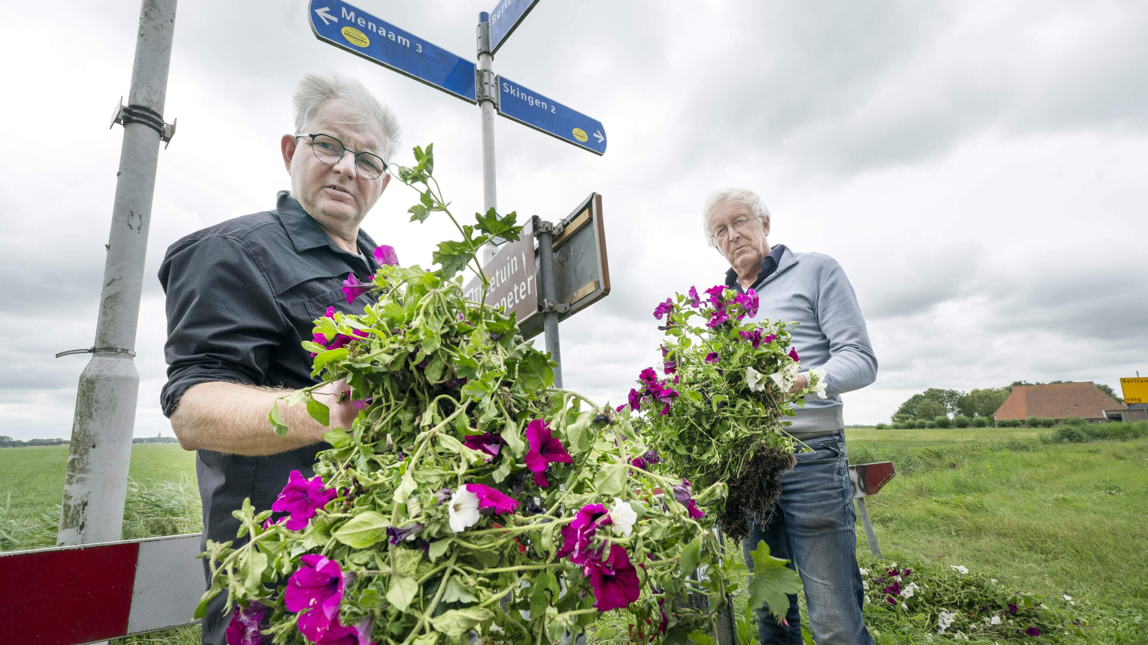 Twee vernielers melden zich bij dorpsbelang Skingen-Slappeterp: ’Dit hie net moatten, myn maat belle