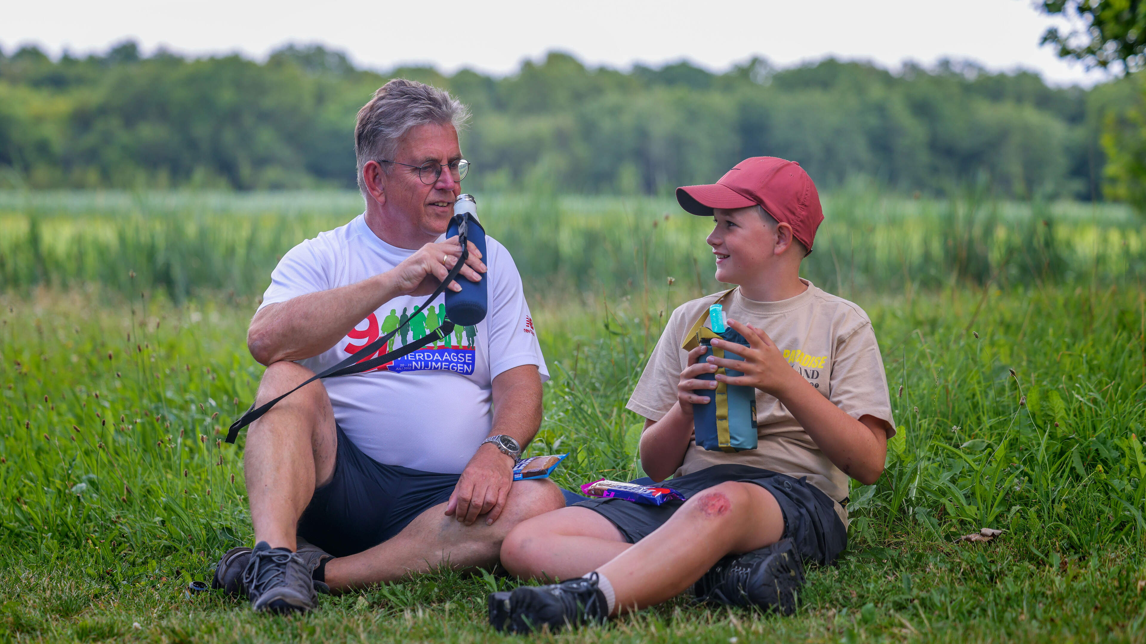 Twaalfjarige Remco loopt mee met de Nijmeegse Vierdaagse: ’Stond op mijn bucketlist’