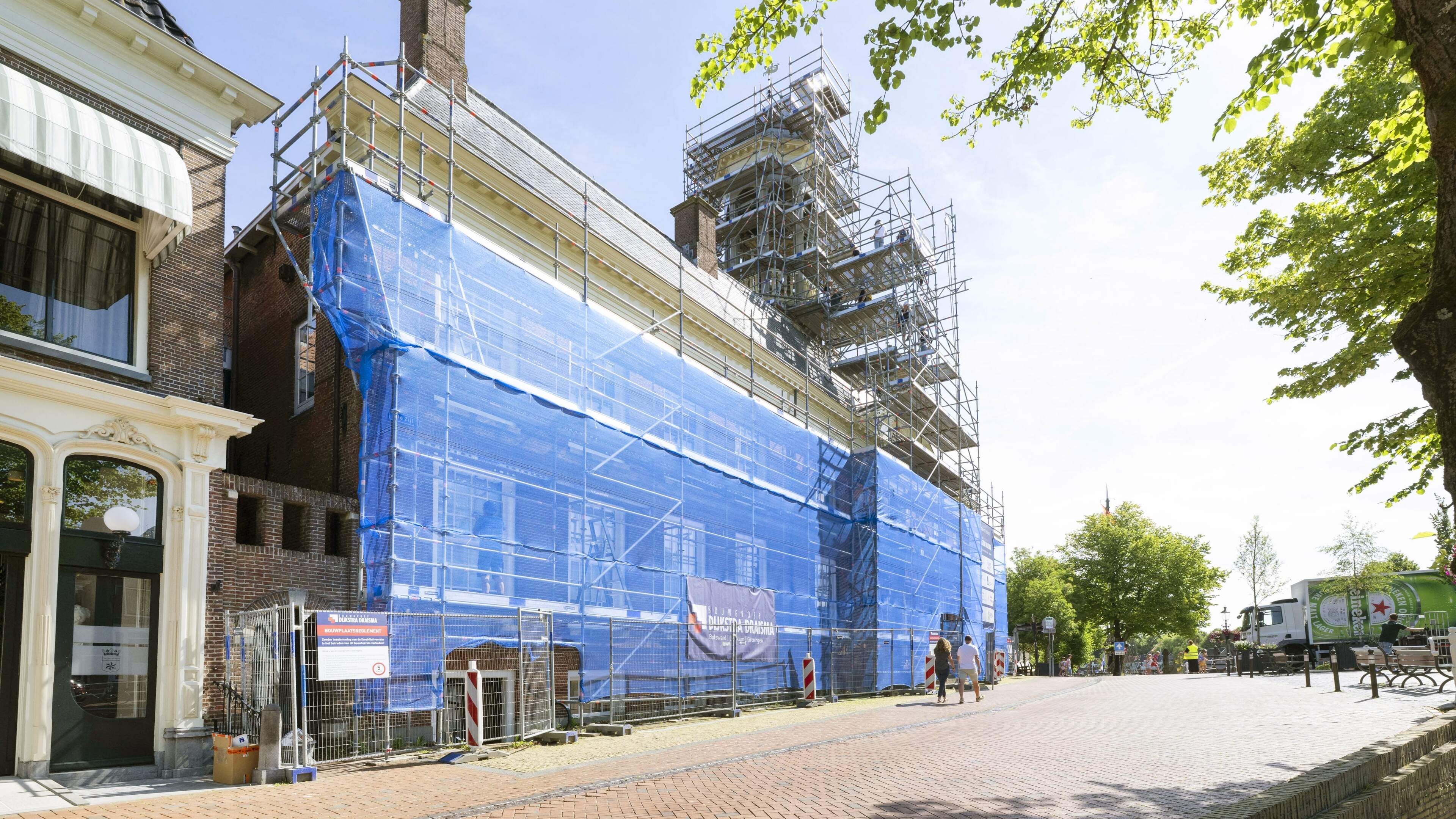 Hoe staat het met de renovatie van het stadhuis in Dokkum? ’It wurdt prachtich’