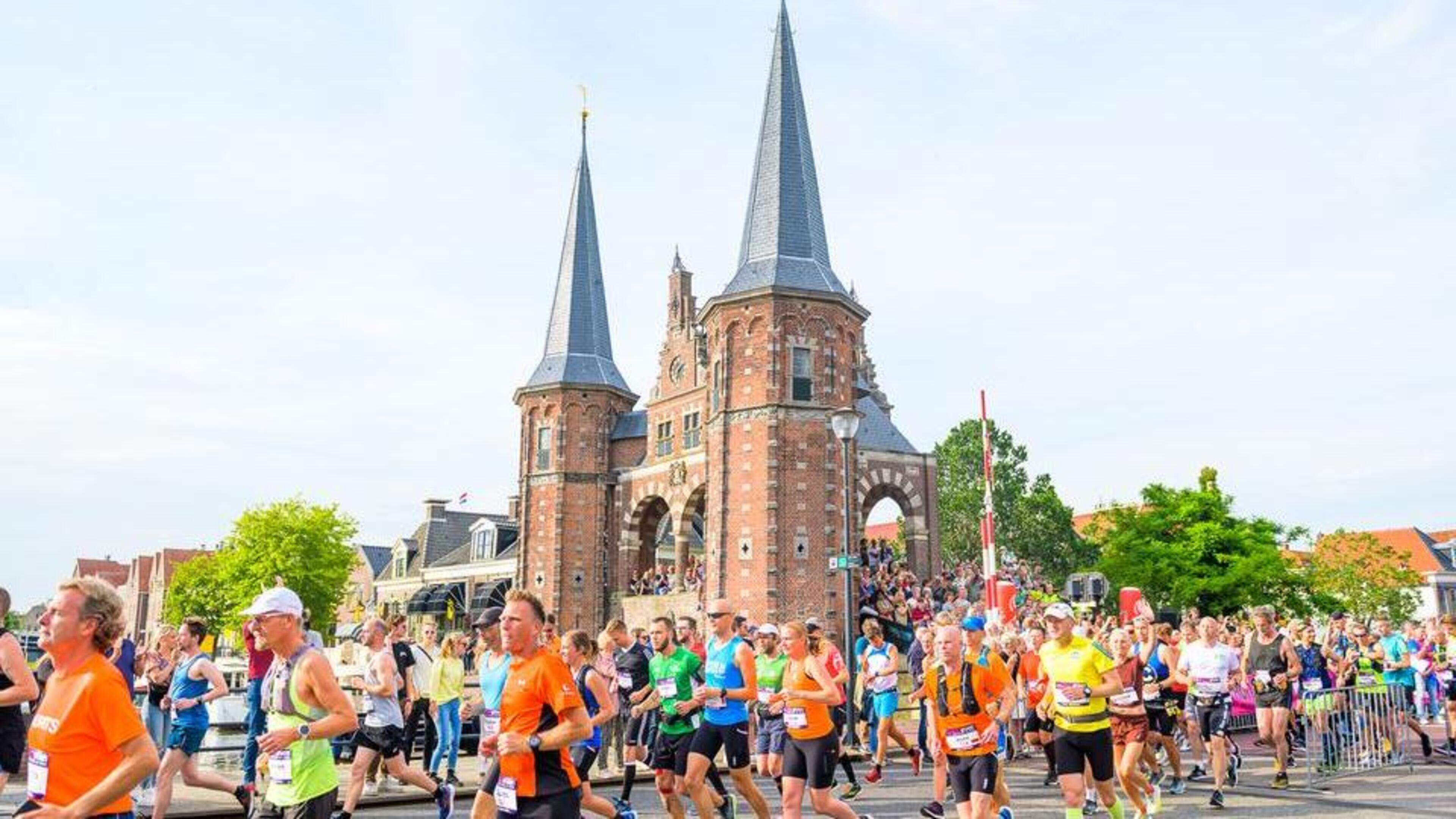 Op deze nieuwe datum wordt de Marathon Sneek gehouden