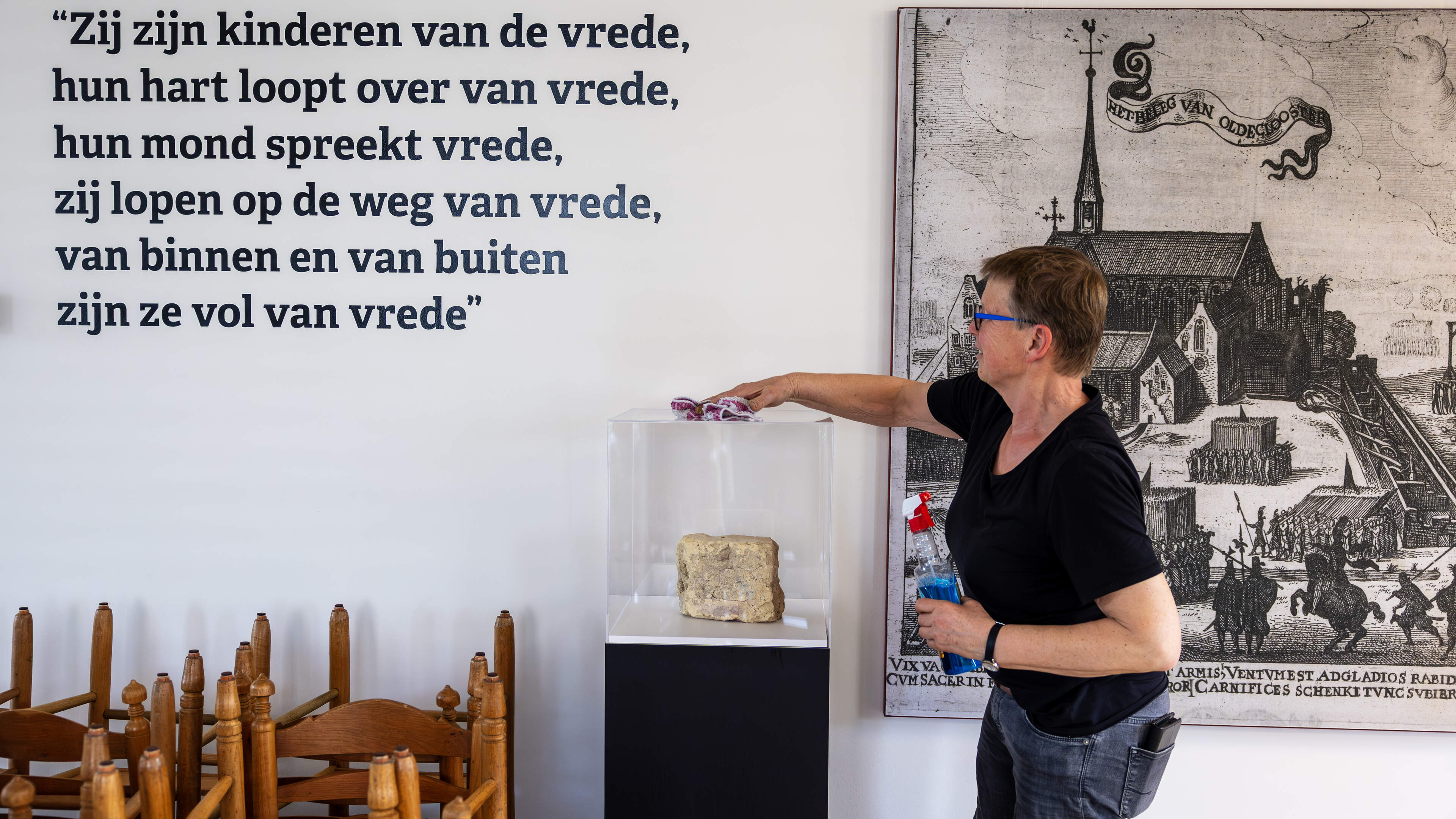 Witmarsum heeft er een Menno Simons Hûs bij. Doopsgezinde kerk stelt geweldloosheid centraal