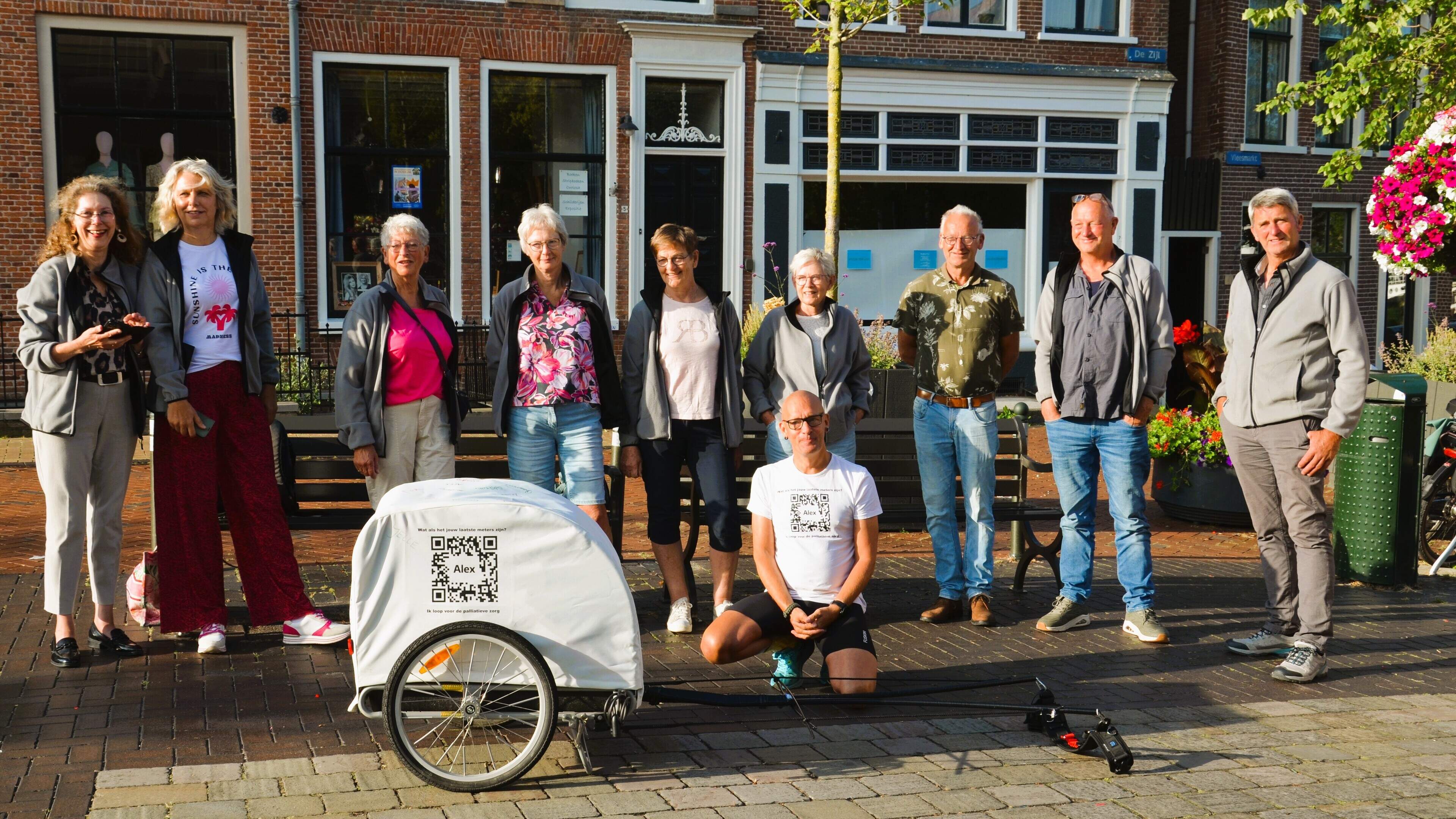 Alex Greiner loopt 350 kilometer voor palliatieve zorg: ’Wat als het jouw laatste meters zijn?’