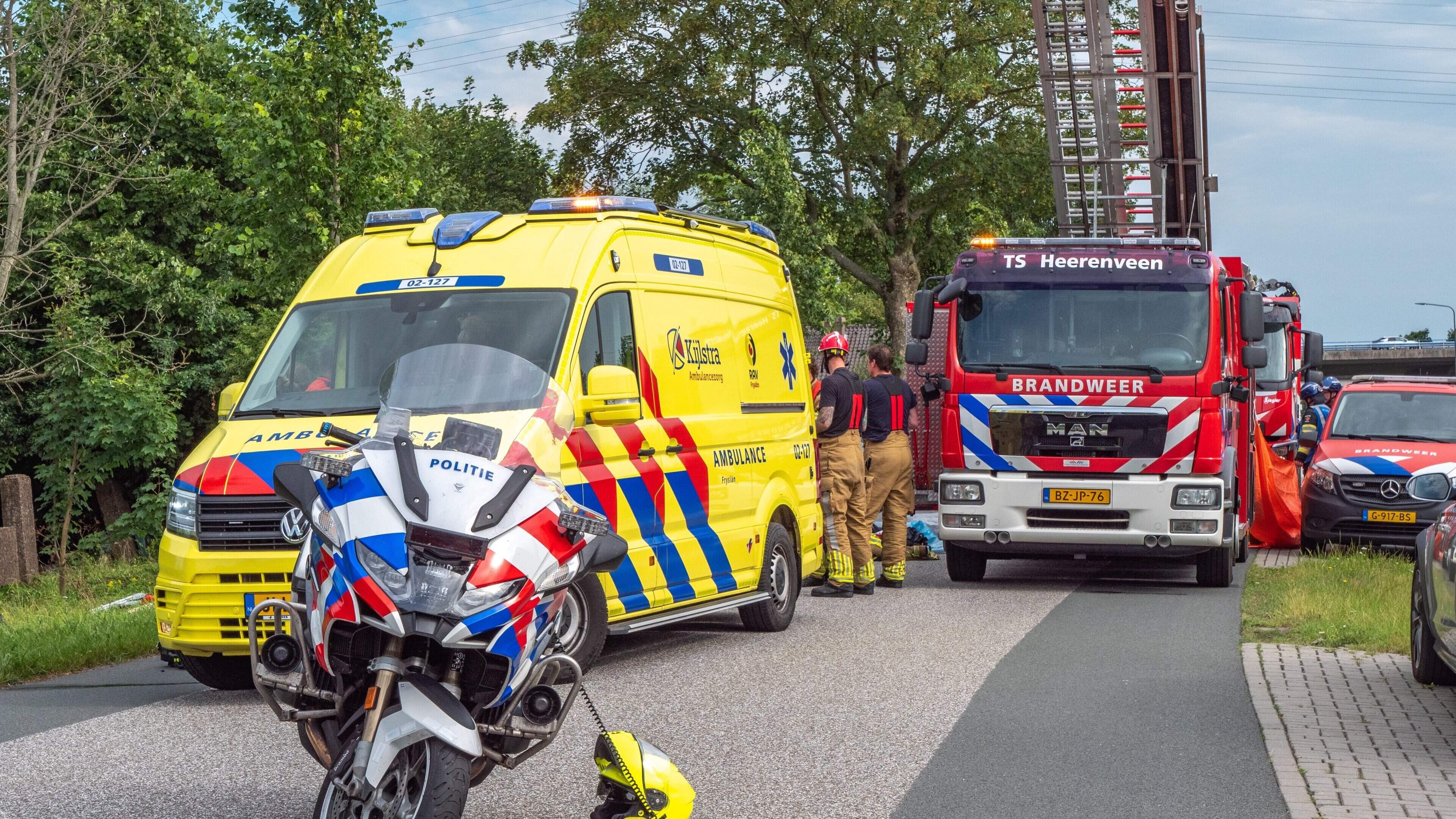 Vrouw (79) uit Akkrum omgekomen bij frontale botsing in Heerenveen