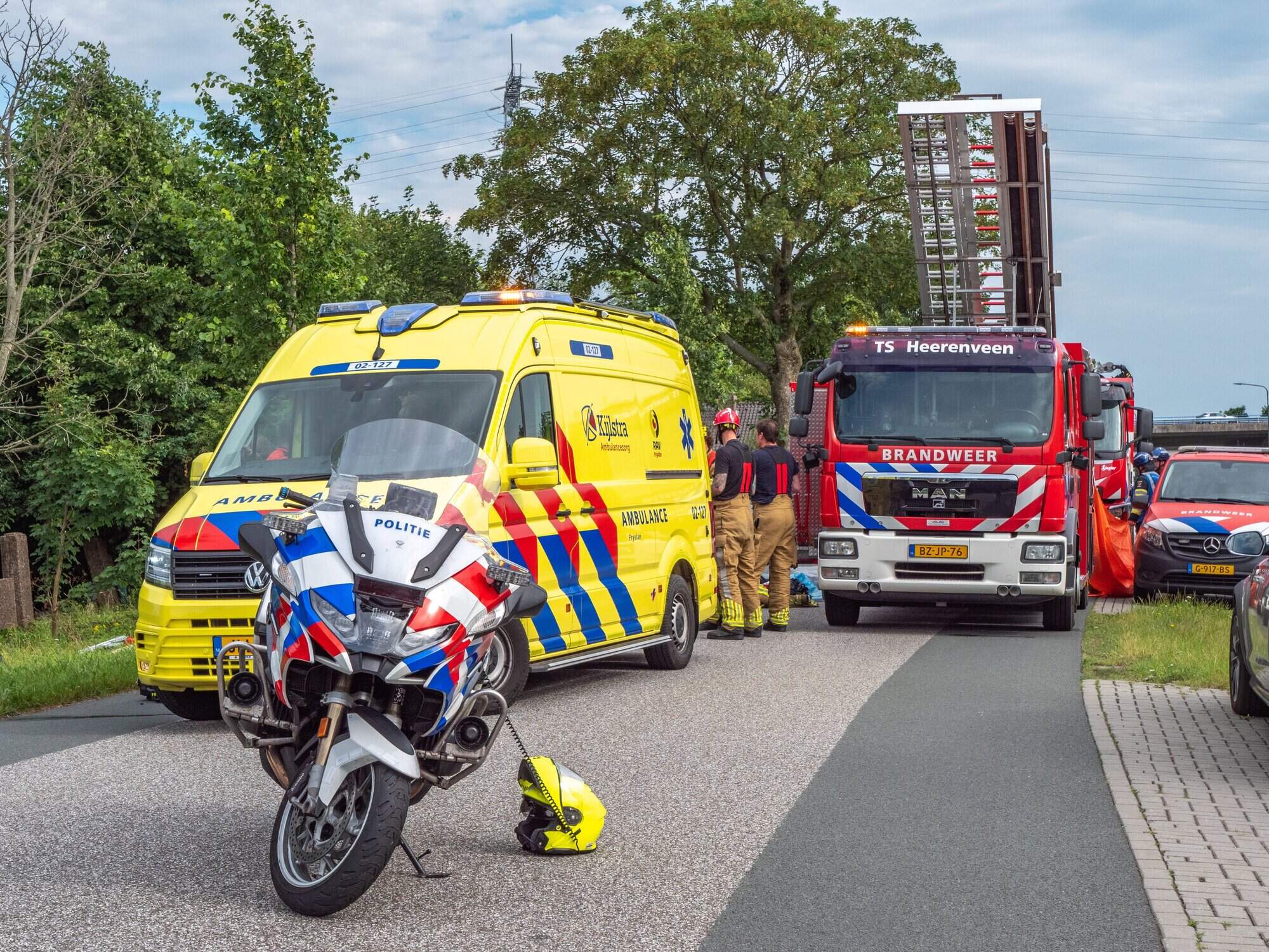 Vrouw (79) uit Akkrum omgekomen bij frontale botsing in Heerenveen |  Leeuwarder Courant