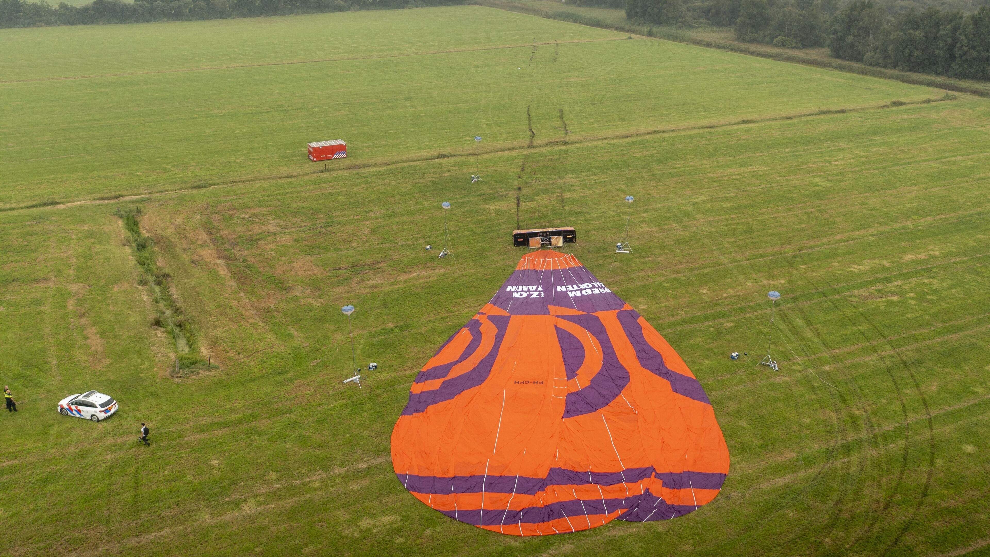 Bé (72) uit Sintjohannesga zat in luchtballon bij De Hoeve en raakte bewusteloos bij landing: ‘Ik ha