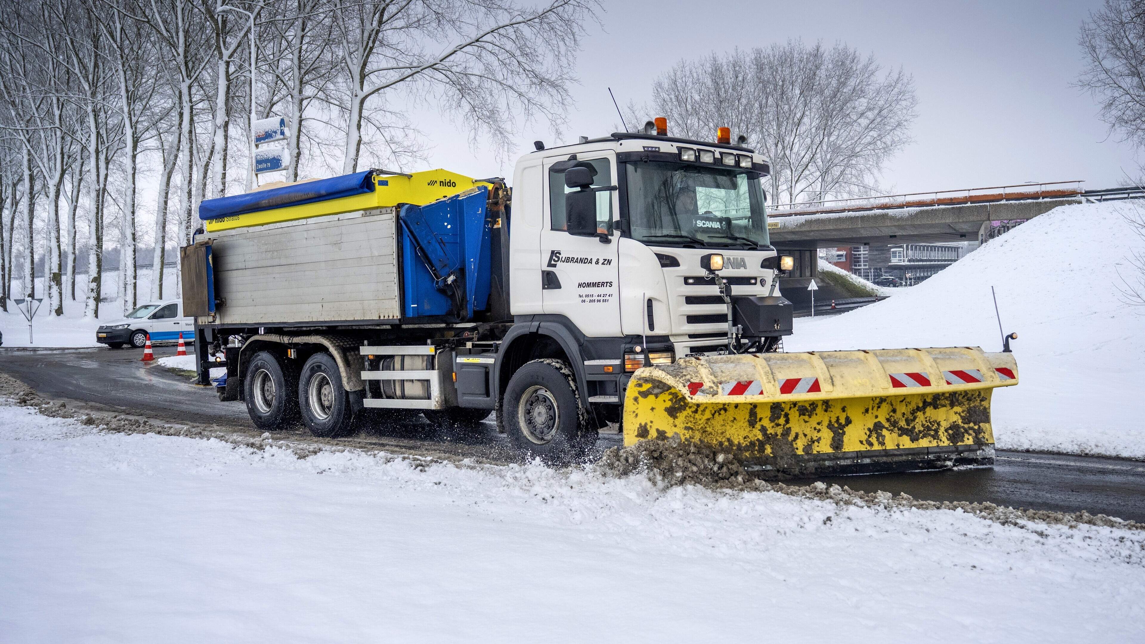 Dit is waarom de N381 van Drachten naar Drenthe bij sneeuwval een ‘dramaweg’ is